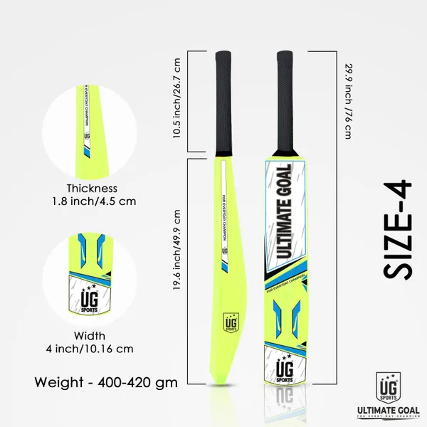 UG_Sports_Plastic_Cricket_Bat_For_Kids_Boy_(Green_-Sky_Blue_,_Size_4)