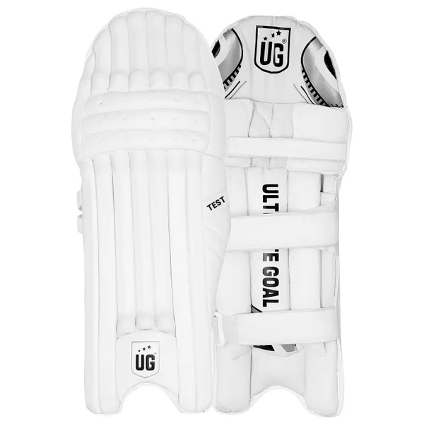 UG_Sports_Cricket_Test_Batting_Legguard_|_Batting_Pad_for_Cricket_|_Premium_Legguard_|_Leather_Cricket_Batting_Legguard_for_Youth_-_White