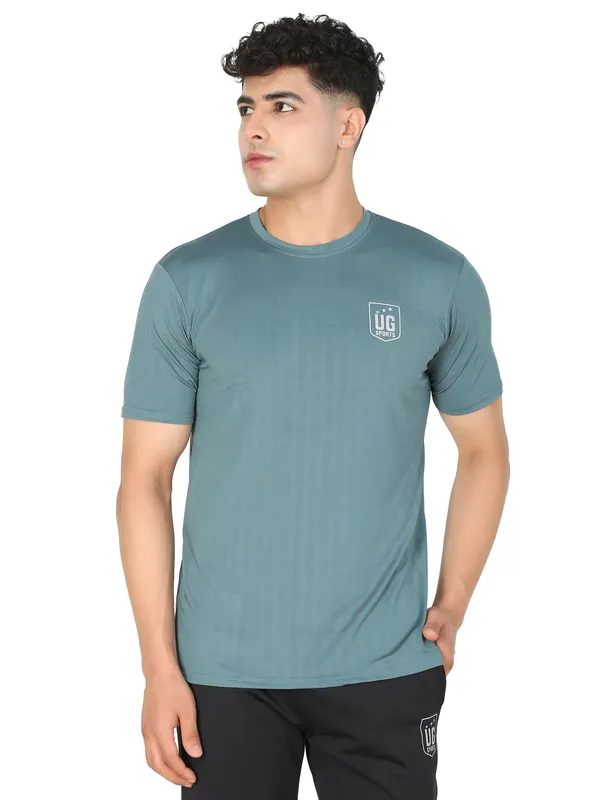 Mint_Green_Quick_Dry_Fit_Round_Neck_T-Shirts_For_Men