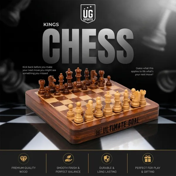 UG_Sports_Brown_Premium_Wooden_Handcrafted_Chess_Board_Set_With_Magnetic_Pieces_For_Kids_And_Adults