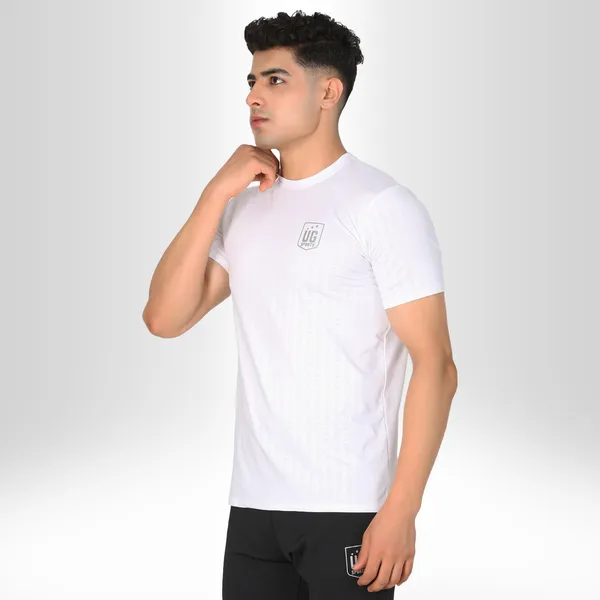White_Quick_Dry_Fit_Round_Neck_T-Shirts_For_Men