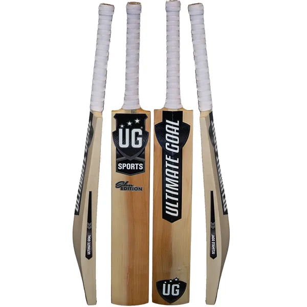 Imported_Silver_Premium_Kashmir_Willow_Grade_1_FULL_Size_(34-35_inch)_Cricket_Bat_For_Leather_Ball_With_A_Free_Bat_Cover