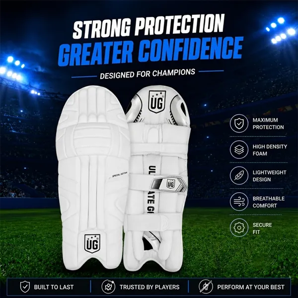 Imported_White_Premium_Cricket_Special_Edition_Batting_Leg_Guard_(Pad)