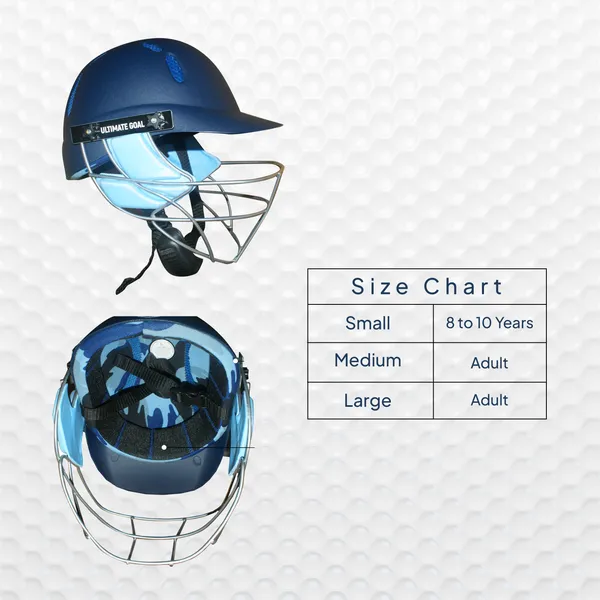 Ultimate_Goal_Sports_Steel_Cricket_Helmet_|_Steel_Visor_|_Adjustable_Strap_|_Better_Protection_and_Cushioning_|_Comfortable_Fit_|_Light_Weight_|_Polypropylene_Material_|Club_Lite_(Navy_Blue,_Large)