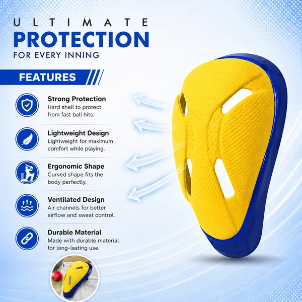 Pack_Of_2_Imported_Yellow_Premium_Cricket_Abdominal_Guard__|_Cricket_L-Guard