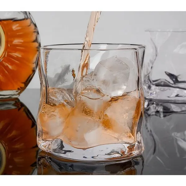 Pack_Of_6,_Transparent_Uneven_Rock_Whiskey_Glasses,_220_mL,_Premium_Italian_Glasses_For_Bourbon,_Scotch,_Cocktails,_Gift_For_Men