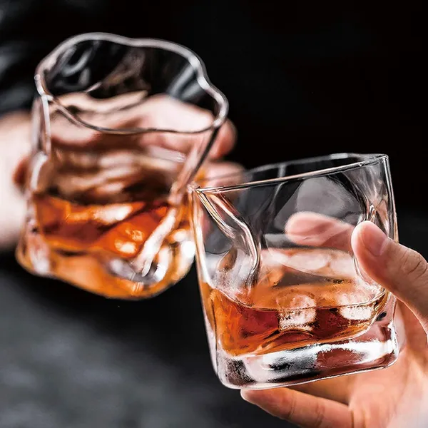 Pack_Of_6,_Transparent_Uneven_Rock_Whiskey_Glasses,_220_mL,_Premium_Italian_Glasses_For_Bourbon,_Scotch,_Cocktails,_Gift_For_Men