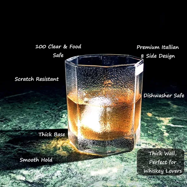 Pack_Of_2,_Transparent_Octa_Crystal_Whiskey_Glass_|_Premium_Classic_Italian_Glass_For_Drinking_Bourbon,_Scotch,_Cocktails_|_Tumblers_|_300_mL__(9*8cm)