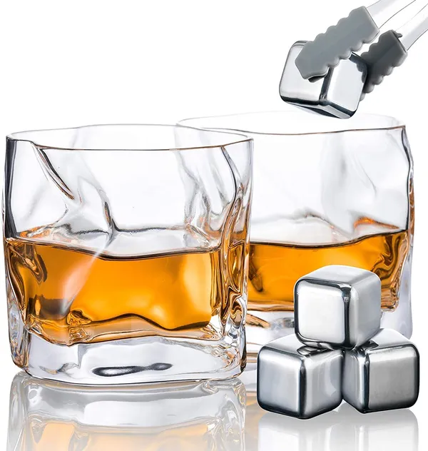 Pack_Of_2,_Transparent_Uneven_Rock_Whiskey_Glasses,_220_mL,_Premium_Italian_Glasses_For_Bourbon,_Whisky,_Scotch,_Cocktails,_Gift_For_Men