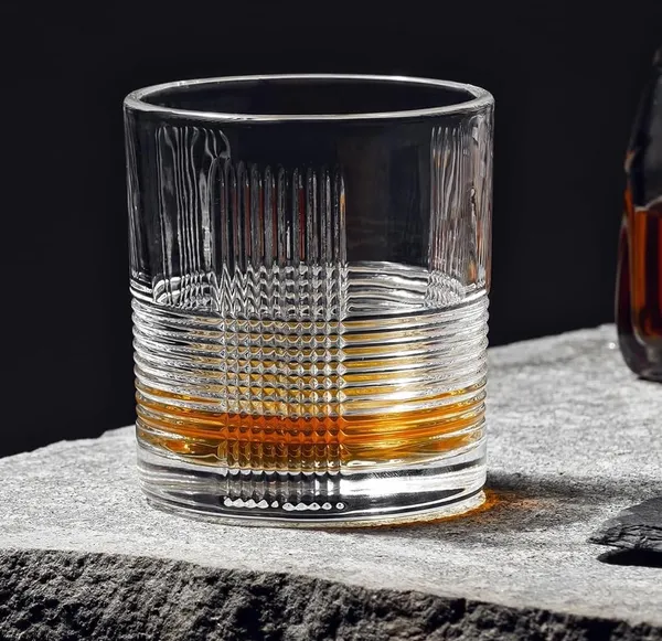 Pack_Of_6,_Transparent_Italian_Crown_Line_Whiskey_Glass_Clear_Crystal_Glass_260_ML