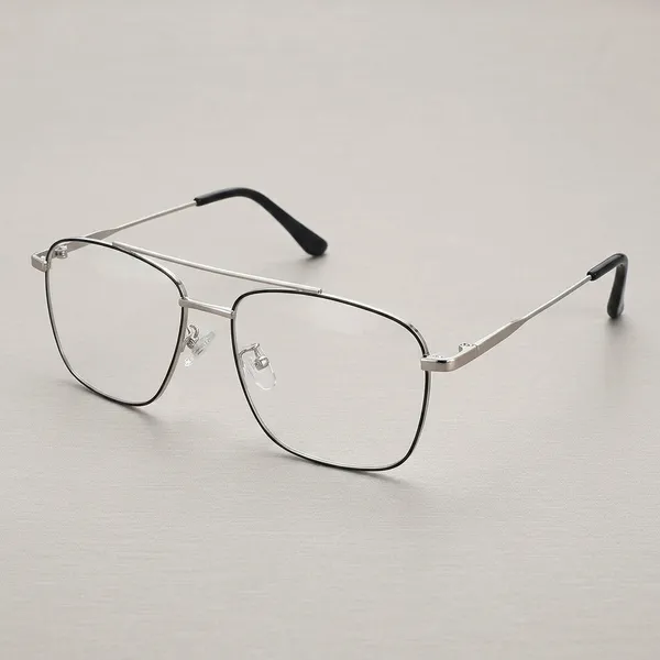 Silver_&_Black_Blue_Cut_Blue_Light_Blocking_Computer_Glasses_Anti_Glare_Eyeglasses_Glasses_For_Gaming/Style/Computer