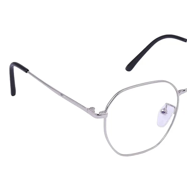 Silver_Opticals_Hexagonal_Shape_Blue_Cut_Anti_Glare_Zero_Power_Computer_Eyeglasses_Blue_Light_Filtering_Glasses_For_Computer_And_Mobile_Use