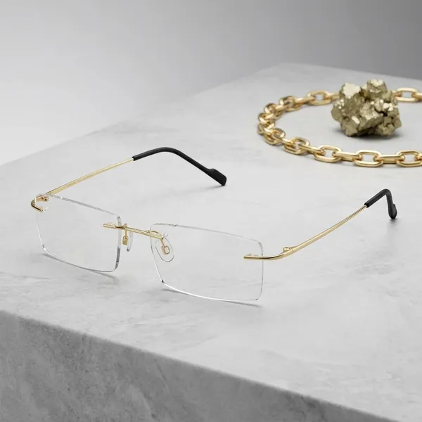 Gold_Premium_Blue_Cut_Zero_Power_Blue_Color_Rimless_Spectacles_With_Anti-Glare_For_Eye_Protection_From_Uv400_By_Computer