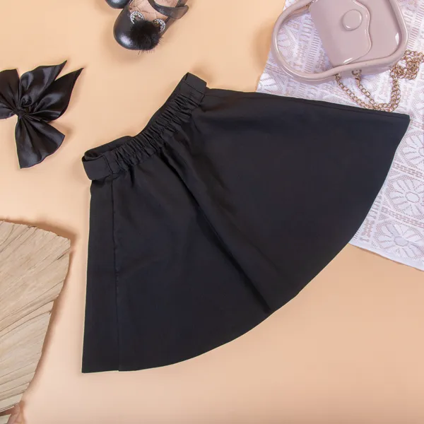 Black_Lycra_Premium_&_Elegant_Regular_Solid_Skirt_For_Girl
