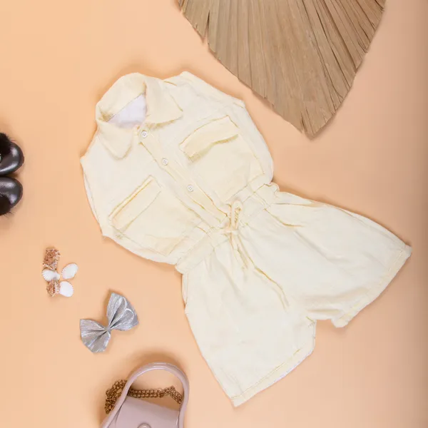Cream_Cotton_Premium_&_Elegant_Regular_Solid_Jumpsuit_For_Girl