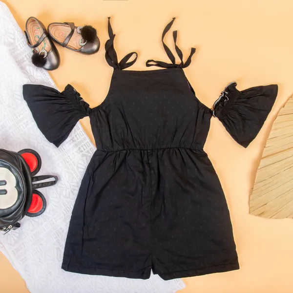 Black_Cotton_Premium_&_Elegant_Regular_Solid_Jumpsuit_For_Girl