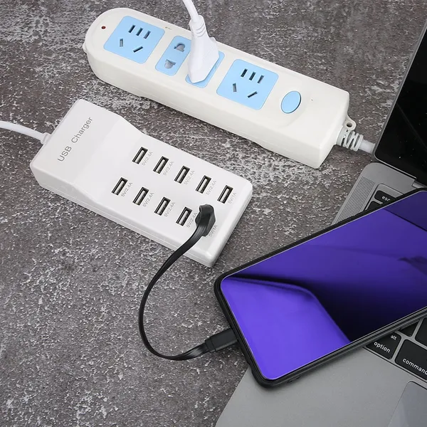 10-Port_USB_Charger,_USB_Charging_Adapter,_Household_Appliances_For_International_Travel_Images