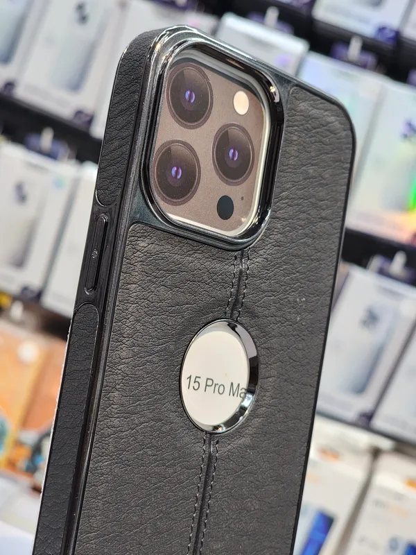 15_PRO_MAX_Leather_Matte_Finish_and_Electroplated_Camera_Protection_Back___(Mobile_Cover)