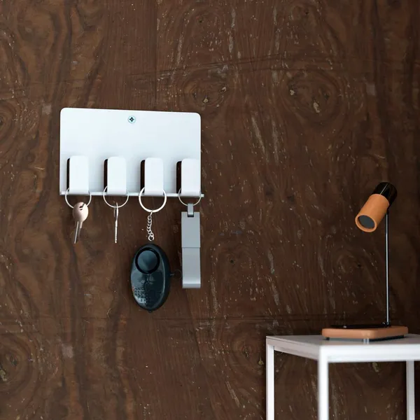 (Mobile_Cover)_4PHONE_Mobile_Wall_Stand_for_Charging_Unbreakable_Wall_Mounted_Key_Chain_Stand_with_4_Hooks