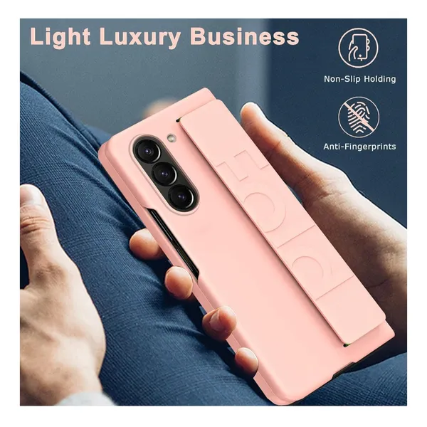 Samsung_Galaxy_Z_Fold_6_Case_with_Hand_Strap,_Hard_PC_Cute_Women_Men_Elastic_wristband_Anti-Scratch_Shockproof___(Mobile_Cover)__Case