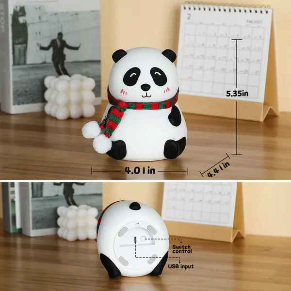 Portable_Cute_Panda_Silicone_LED_Night_Lamp