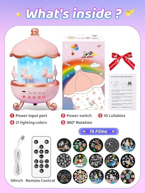Musical_Bunny_Carousel_Projector_Lamp_-_by___(Mobile_Cover)_4Phone