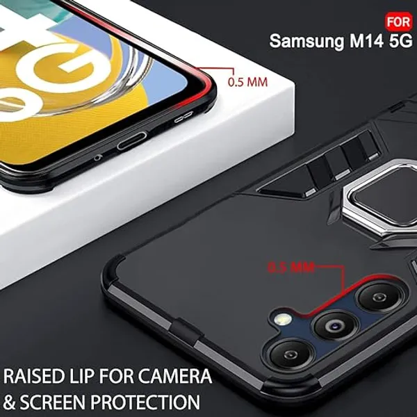 Armor_Bumper_Back_Case___(Mobile_Cover)__for_Samsung_Galaxy_A14_5G_|_Ring_Holder_&_Kickstand_in-Built_|_360_Degree_Protection_Back_Case___(Mobile_Cover)__for_Samsung_Galaxy_A14_5G