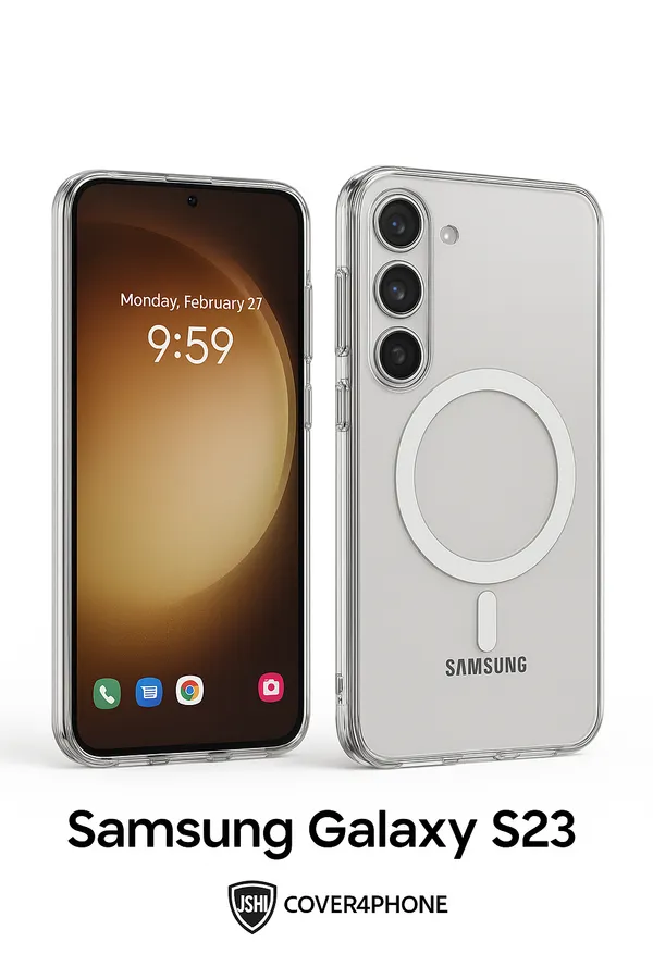 Phone___(Mobile_Cover)__for_Samsung_Galaxy_S23_|_Transparent_MagSafe_Scratch-Resistant_Case