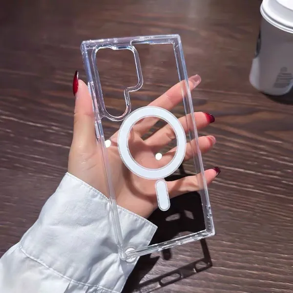 Samsung_Galaxy_A35_5G_Clear_Case_with_Magnetic_MagSafe_charging_Working