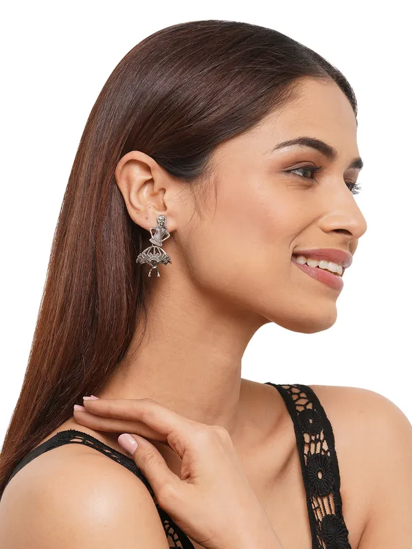 German_Silver_Quirky_Drop_Earrings