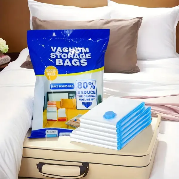 5_Pis_Vacuum_Bag_With_Pump_5_Pcs_Vaccume_Bag
