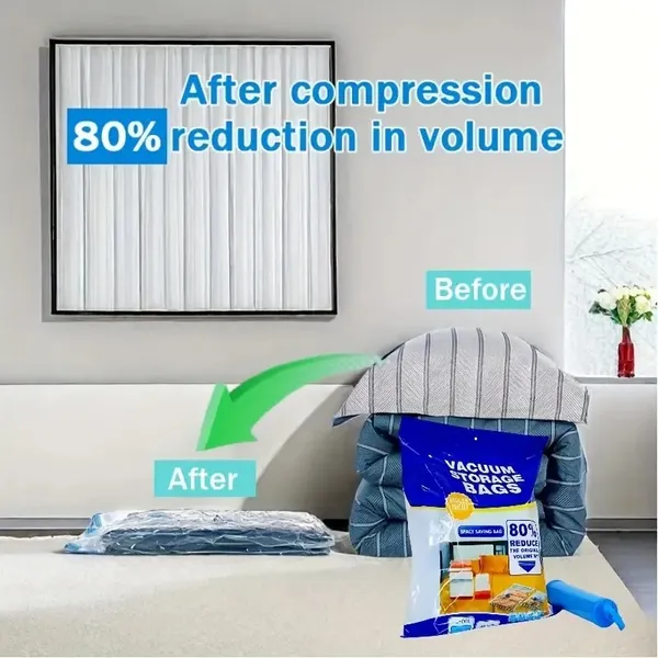 5_Pis_Vacuum_Bag_With_Pump_5_Pcs_Vaccume_Bag