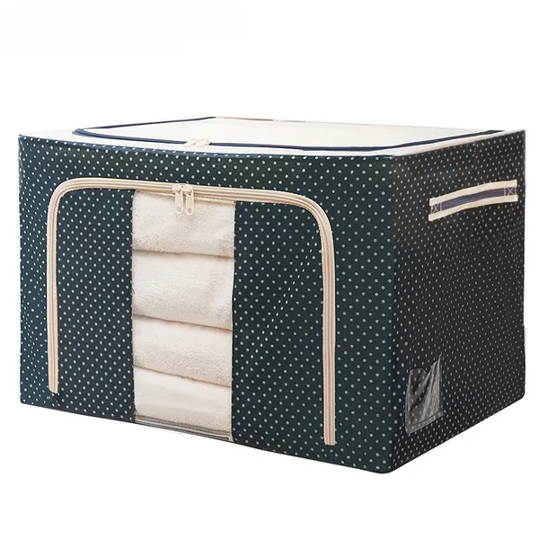 Storite_2_Pack_Moisture_Proof_Nylon_Large_Size_Underbed_Storage_Bag_For_Clothes_66Lit