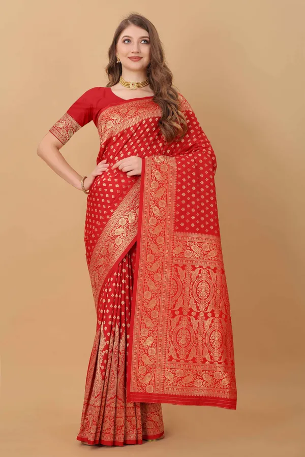 Red_Amazing_Ethnic_Wear_Silk_Traditional_Saree