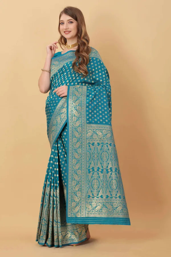 Sky_Blue_Amazing_Ethnic_Wear_Silk_Traditional_Saree