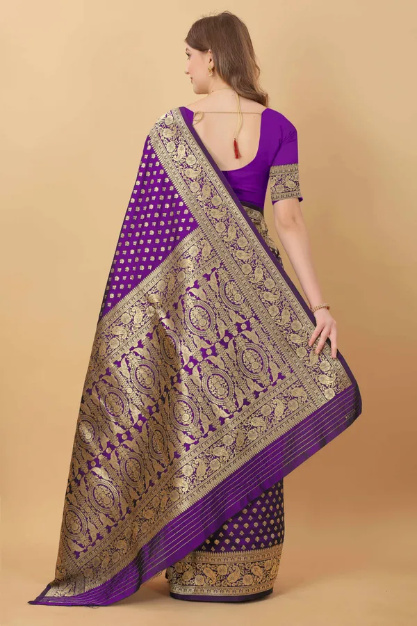 Wine_Amazing_Ethnic_Wear_Silk_Traditional_Saree