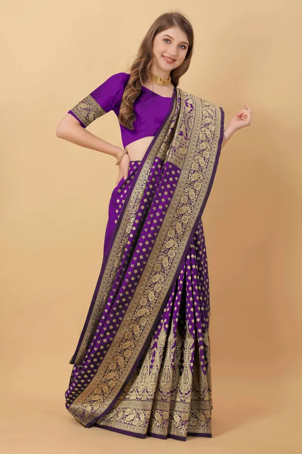 Wine_Amazing_Ethnic_Wear_Silk_Traditional_Saree