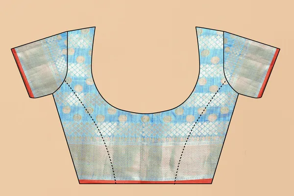 Sky_Blue_Amazing_Ethnic_Wear_Silk_Blended_Chanderi_Traditional_Saree