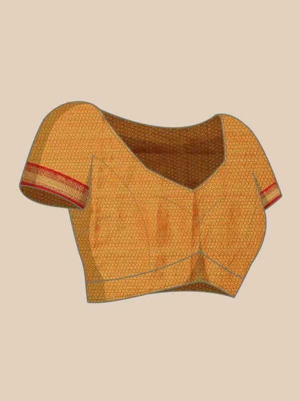 Yellow_&_Red_Printed_Bollywood_Art_Silk_Saree
