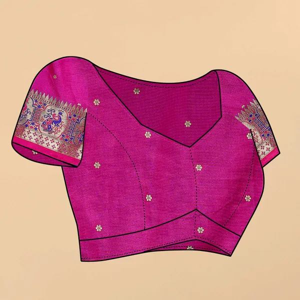 Rama_Art_Silk_With_Beautiful_Zari_&_Meenakari_Weaving_Pallu_With_Zari_Weaving_Border_Saree