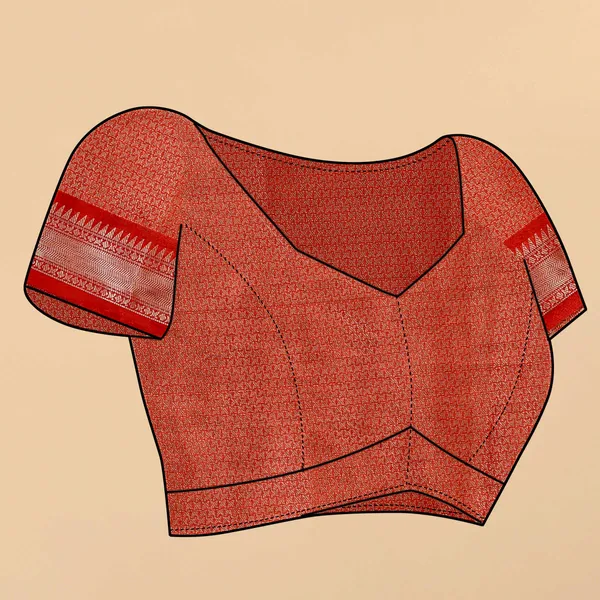 Multicolor_Soft_Banarasi_Silk_Kalamkari_Block_Print_Designe_Party_Wear_Saree