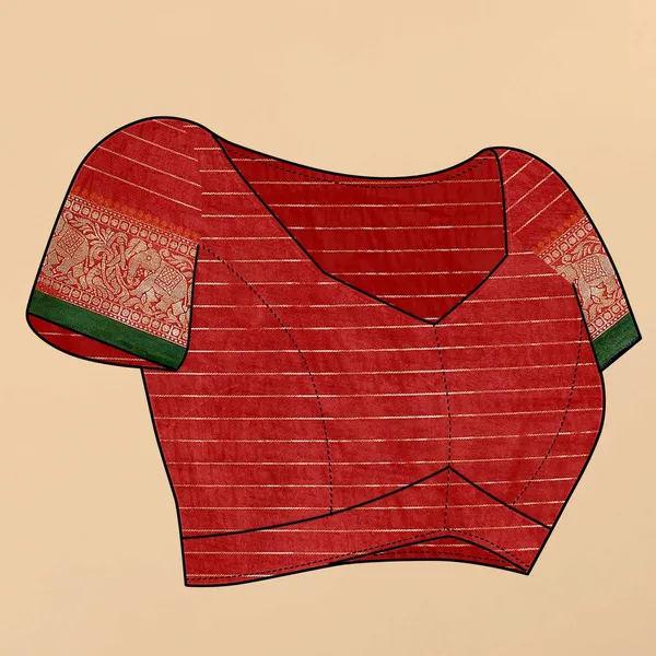 Red_Soft_Silk_Daman_Style_For_Beautiful_Women_With_Zari_Weaving_Pallu_Saree