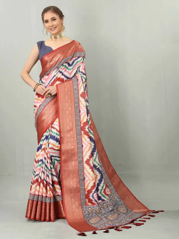 Red_Kanjeevaram_Silk_Saree_with_Rich_Golden_Zari_Woven_Pallu