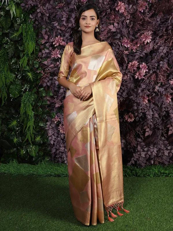Pink_Kanjeevarm_Silk_With_Pure_Concept_Palu_And_Beautiful_Weaving_Checks_Body_Saree