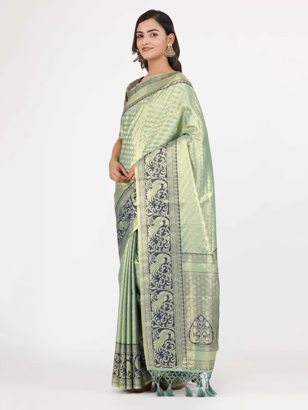 Rama_By_Navy_Blue_Kanjeevarm_Silk_With_Designer_Geometric_Pallu_Saree