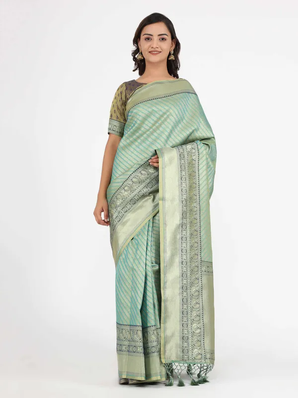 Rama_By_Navy_Blue_Kanjeevarm_Silk_With_Designer_Geometric_Pallu_Saree