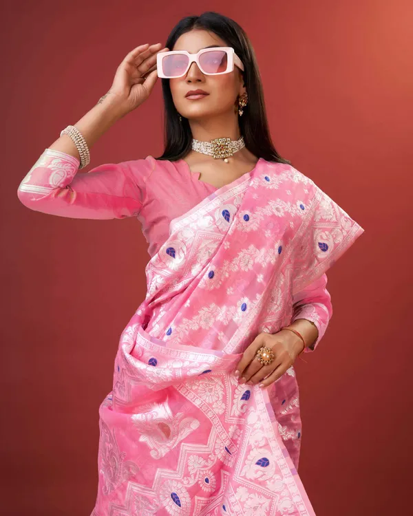 Pink_Beautiful_Heavy_Jacquard_Work_Rich_Pallu_Saree