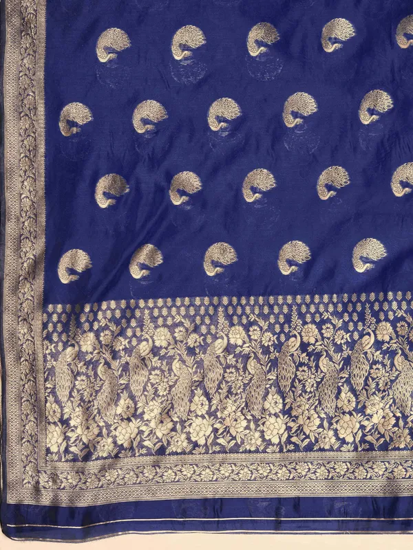 Navy_Blue_Beautiful_Rich_Pallu_&_Jacquard_Self_Weaving_Work_Saree