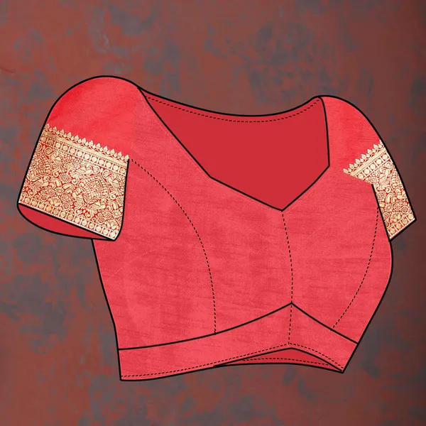 Red_Soft_Silk_With_Zari_Weaving_Design_And_Rich_Zari_Weaving_Pallu_Border_Saree