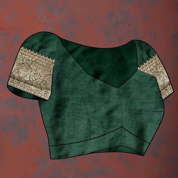 Olive_Green_Soft_Silk_With_Zari_Weaving_Design_And_Rich_Zari_Weaving_Pallu_Border_Saree